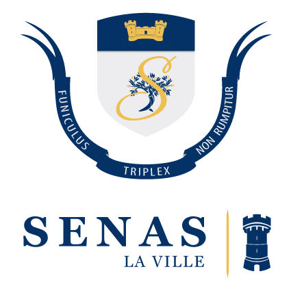 logo-Ville de Sénas-Sébastien Galaup-animateur événementiel-spectacles