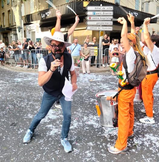 Sébastien GALAUP-animateur professionnel-Corso fleuri-Pertuis 2025