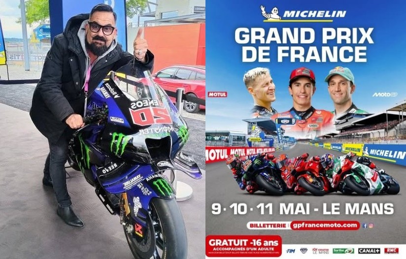 Sébastien GALAUP-speaker sportif-professionnel-Grand Prix de France Moto-Le Mans 2025 Sébastien GALAUP-speaker sportif-professionnel-Grand Prix de France-moto-Le Mans-2025