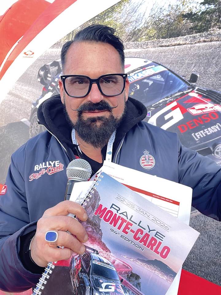 Sébastien GALAUP-speaker sportif-professionnel-Rallye Monte Carlo 2026 Sébastien GALAUP-speaker sportif-professionnel-Rallye Monte Carlo 2026-championnat du monde-WRC